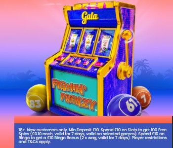 Gala Online Bingo Bonus